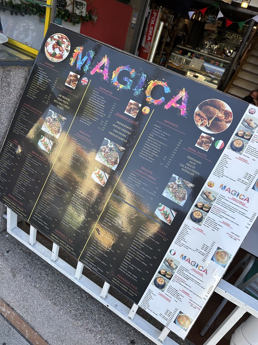 Menu - Magica | Pizzería Costa Adeje photo 10